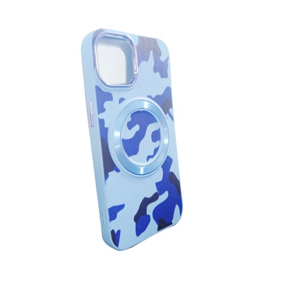 Designer Magnetic Case for iPhone 14 Blue